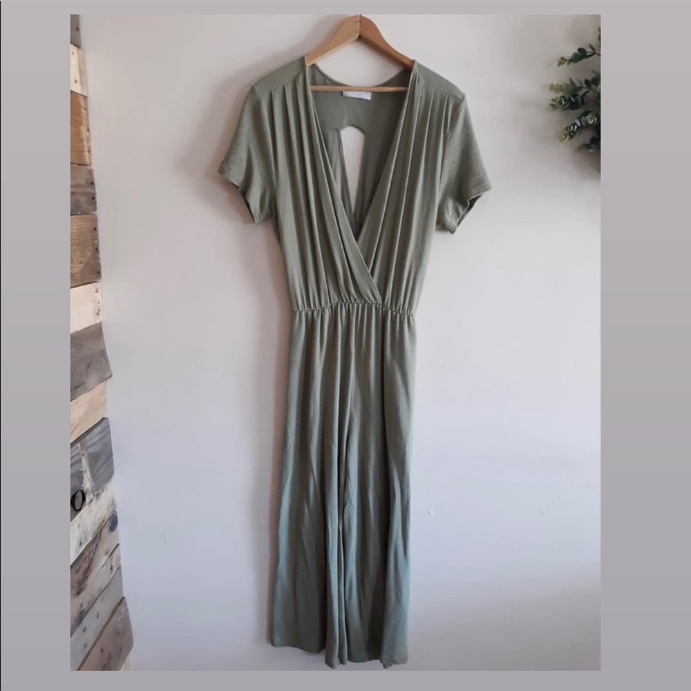 Oak + Fort Sage Green Jumpsuit - Picture 8 of 8